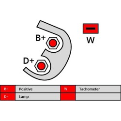 Lichtmaschine Ersetzt 100211-1670/100211-4520/ 100211-4610 