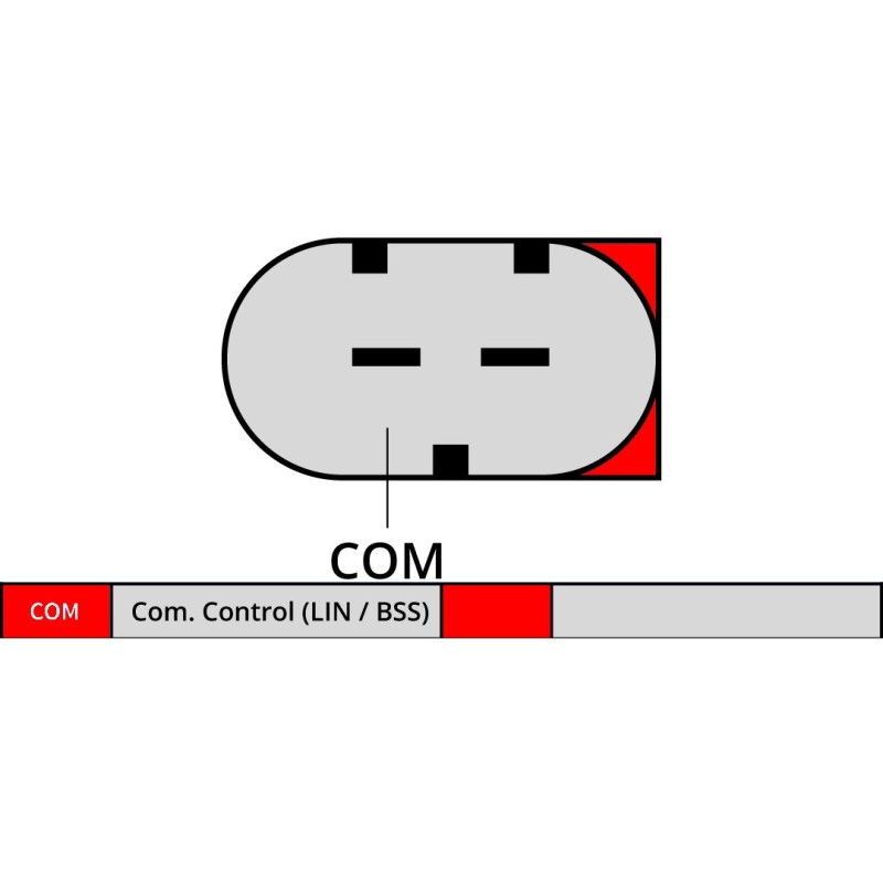 Alternator replacing BOSCH 0120465018 / 0123213007 / 0123500005
