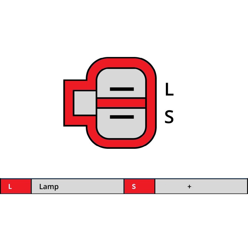 Alternador sustituye MITSUBISHI A2TB0491 / A2TB0491A / A2TB3891 /