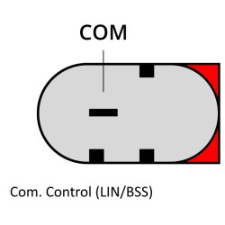 Alternatore equivalente DENSO 104211-3320 / FORD 1795985 / CV6T-10300-FA