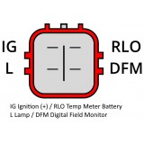 Lichtmaschine ersetzt 104210-2190 / 104210-4760 / 104210-4761