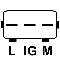 Lichtmaschine ersetzt  DENSO 102211-2770 / TOYOTA 27060-33030 Lichtmaschine ersetzt  DENSO 102211-2770 / TOYOTA 27060-33030
