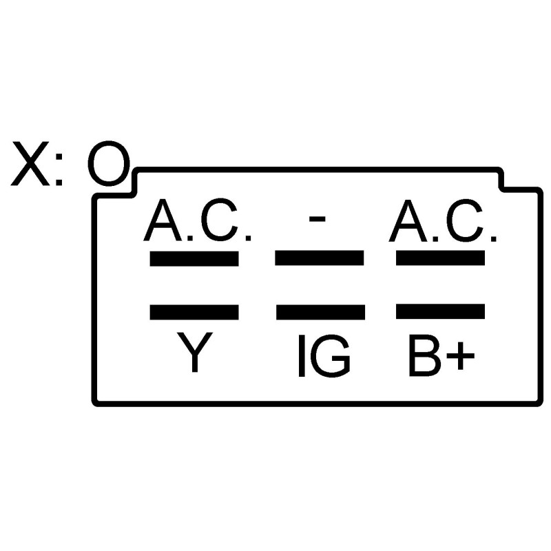 Regolatore sostituisce Kokusan-Denki rs5121
