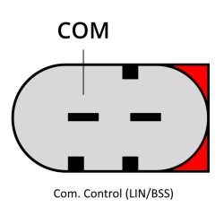 Alternateur équivalent BOSCH 0125811021 / 0125811029 / Fiat 9677608580 / 9678867980