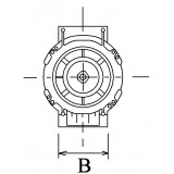 Lichtmaschine ersetzt 104210-6120 / 8X2310300CB / 8X2310300CB Jaguar 150A