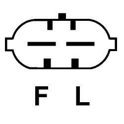Alternateur équivalent OPEL 13579114 / 4819446 / CHEVROLET 13580078