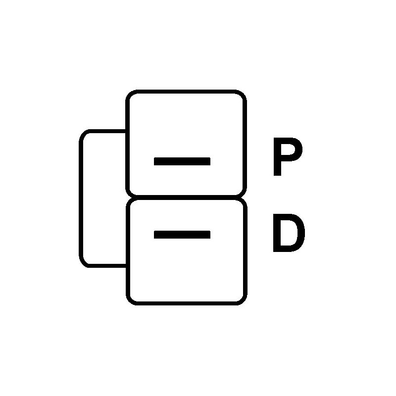Alternateur équivalent MITSUBISHI a3tg1291 / a3tg1291A / a3tg1291B / MAZDA N3H1-18-300 / N3H1-18-300A / N3H1-18-300B