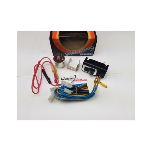 12-Volt-Warning-Kit mit Schalter und Blinkzentrale