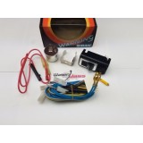 Kit warning 12 volts with switch / Red Light / 