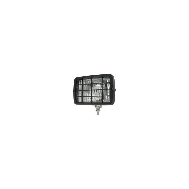 Work Lamp rectangular 152 x 104 mm H3 with grille