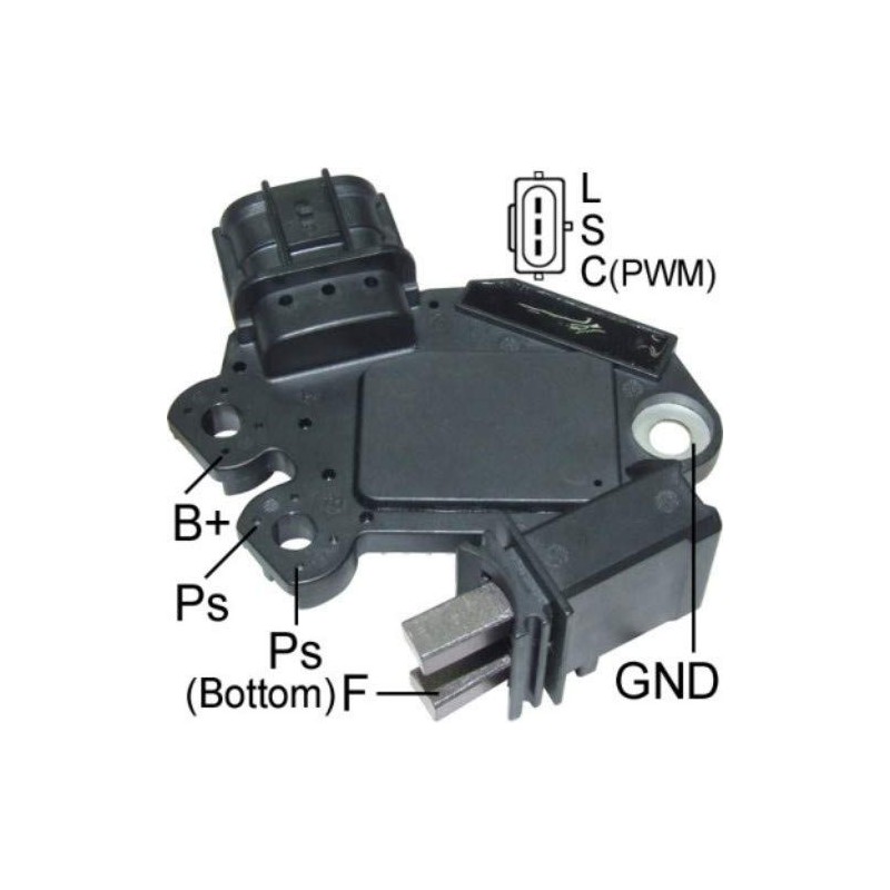 Régulateur pour alternateur VALEO 2606243A / 2650447 / 702155