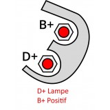 Lichtmaschine ersetzt 11.201.498 / aak5105 / 2121-43701010 / 21214-3701010