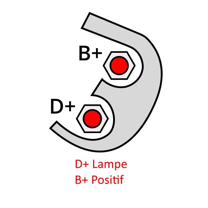 Lichtmaschine ersetzt 11.201.498 / aak5105 / 2121-43701010 / 21214-3701010