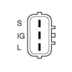 Alternateur équivalent 101211-7840 / 102211-0590 / 102211-0840 / 9661219-784