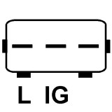 Lichtmaschine Ersetzt DENSO 101211-2751 / 101211-2750