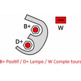 Alternator replacing 100211-1670/100211-4520/ 100211-4610 