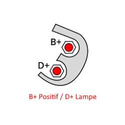 Lichtmaschine Ersetzt MAGNETI MARELLI 63321617 / 63321361 / 63321276