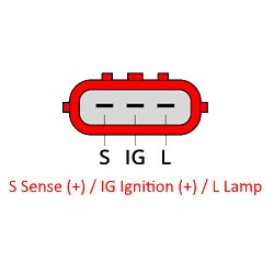 Alternador sustituye 100211-8990 / 100211-8991 / 101211-0060 / 101211-0120 / 101211-5020 / 101211-5080 / 101211-5240