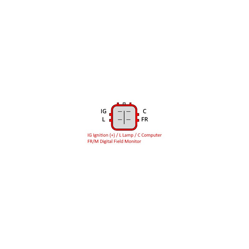 Alternateur équivalent A002TB7591 / A002TB7591ZE / A002TC0691 / A002TC0691ZE / A005TB7591