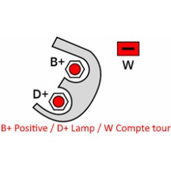 Alternateur équivalent A13VI105 / A13VI185 / A13VI213 / A13VI267 Alternateur équivalent A13VI105 / A13VI185 / A13VI213 / A13VI267