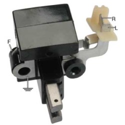 regulador /  Portacepillos para alternador  Mitsubishi A002T24884 / MD050190 / MD050190
