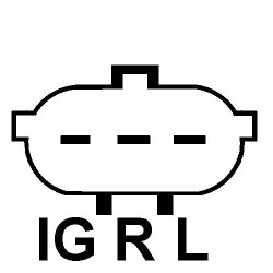 Lichtmaschine ersetzt 8-97226840-0 / 8-97226840-3 / 8-97226840-4 / GP9906