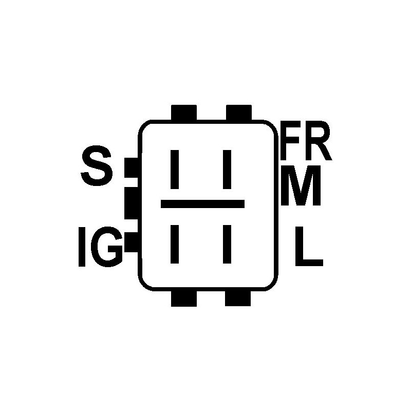 Regler für lichtmaschine  DENSO 104210-3410 / 104210-3411 / 104210-5440