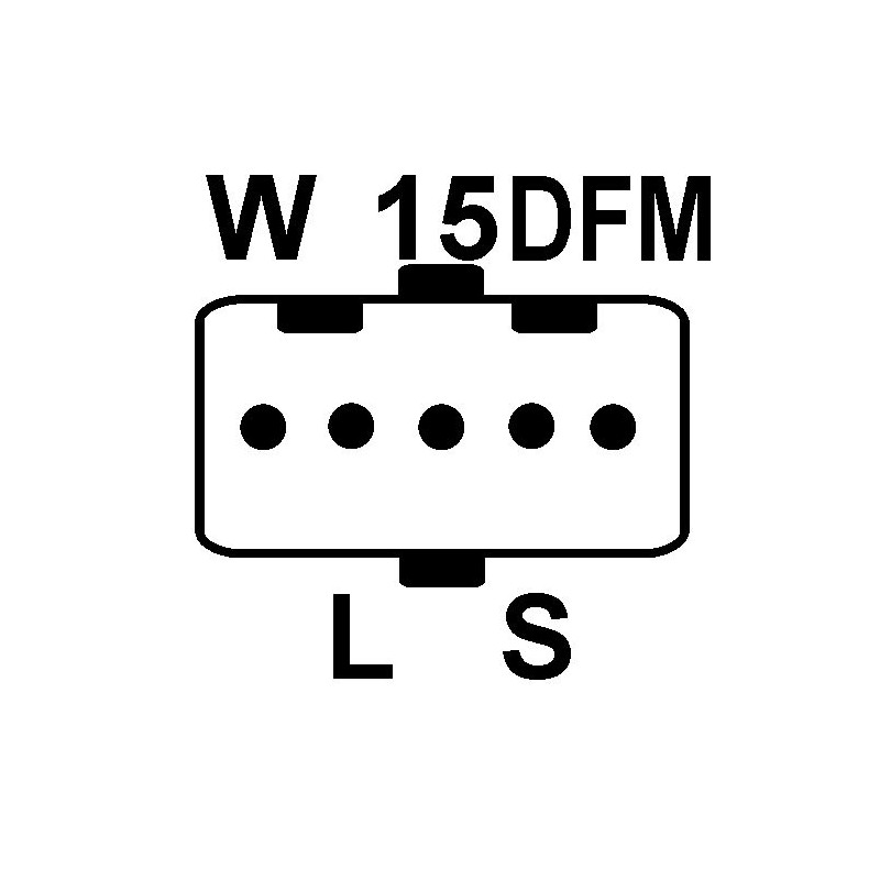 Lichtmaschine ersetzt AAN5405 / 72446642 / 1976292 / 1927312 / 1649066 / 11.209.616 /
