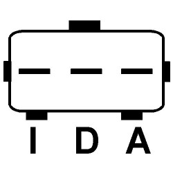 Alternador sustituye GL407 / F8AU10300AB / F8AU10300AC / F8AU10300AD / F8AZ10346AB