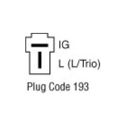 Regulador para alternador Mitsubishi A001T02592 / A001T02952 / A007T30492