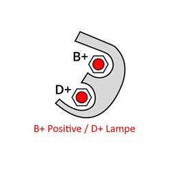 Lichtmaschine ersetzt 2606472A / 51792276 / 519141877 / TG9S060