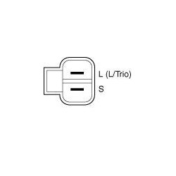 Alternatore equivalente A002T80591 / A002T80591ZC / MD194482 / A2T80591 / A2T80591ZC