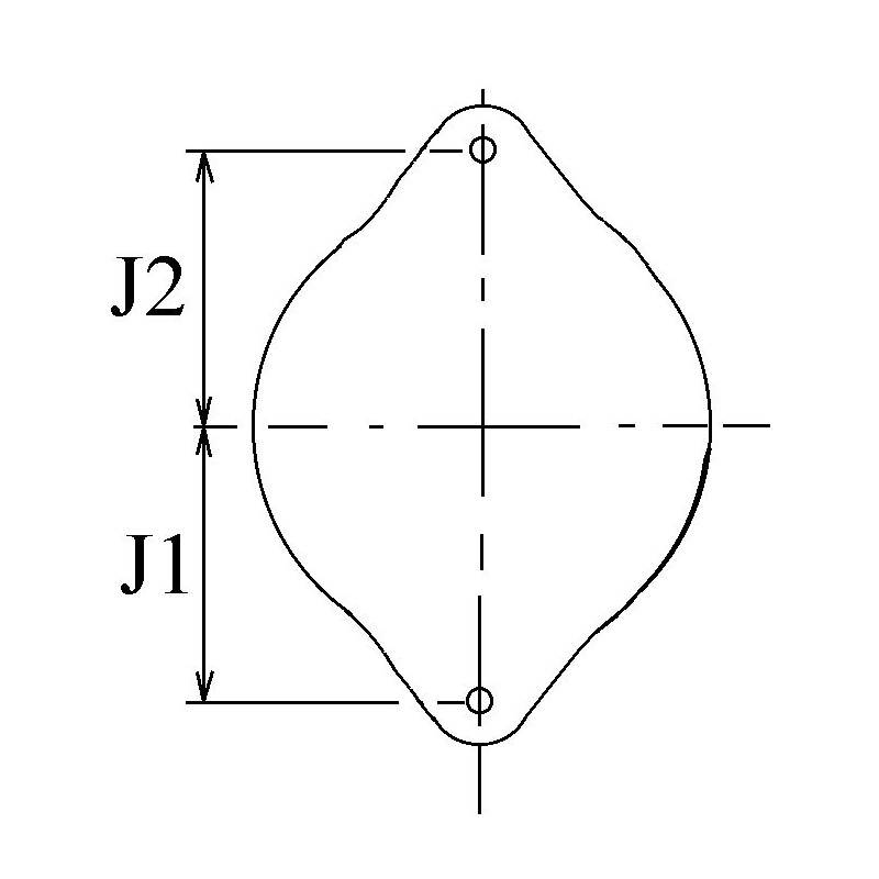 Alternateur équivalent SG12B011 / SG12B025 / SG12B054 / 2542233 / 2542233A Alternateur équivalent SG12B011 / SG12B025 / SG12B054 / 2542233 / 2542233A