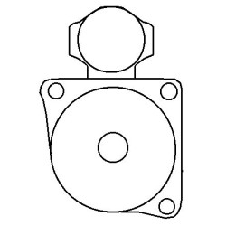 Motor de arranque sustituyee 955-604-108-00 / 955-604-108X /  0001125609 / 0001125610