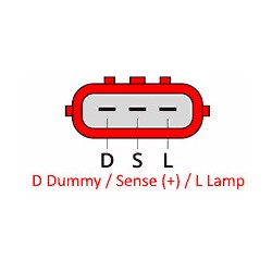 Lichtmaschine ersetzt A003TJ2481 / A003TJ2481ZE / A3TJ2481 / A3TJ2481ZE / 23100-JG71A / 23100-JD71A