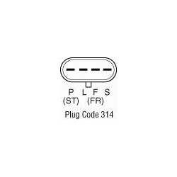 Alternatore equivalente 10463639 / 10464087 / 10480076 / 10480289