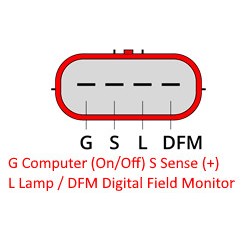 Lichtmaschine ersetzt A003TB1791 / A3TB1791 / LRA03205 / MD366831