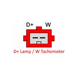 Lichtmaschine ersetzt 0123100003 / 0986041820 / 0986041821 / 6204069 / 6204129 / 90534472 / 90543228