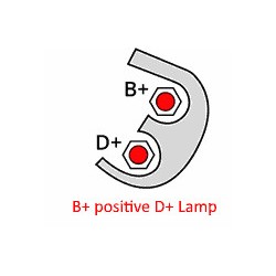 Lichtmaschine ersetzt 0123510073 / 0124615055 / ERR6413 / ERR6413E