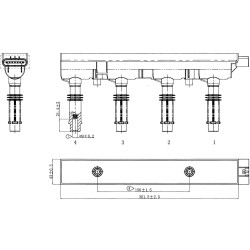 Zündspule ersetzt 55573735 / 55575499 / 55577898 / 55579072 / DMB1155 / 1208092