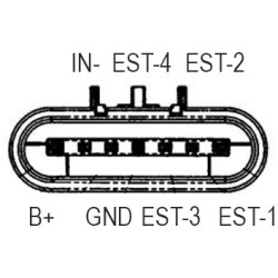 Zündspule ersetzt 55573735 / 55575499 / 55577898 / 55579072 / DMB1155 / 1208092