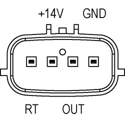 Medidor de flujo de masa de aire sustituyeDENSO E5T60171 / MITSUBISHI MR985187 / ERA 558307 / HOFFER 7516351