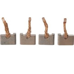 Juego de escobillas para motor de arranque Bosch 0001109014 / 0001115005 / 0001115006