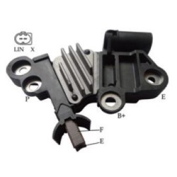 Regulador para alternador BOSCH 0121715006 / 0121715007 / 0121715011 / 0121715014 / 0121715015