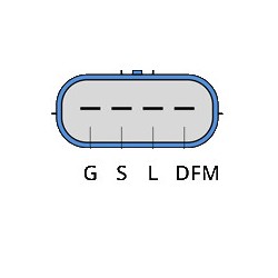 Lichtmaschine ersetzt A002TA5191 / A002TA5192 / A002TA5192A Lichtmaschine ersetzt A002TA5191 / A002TA5192 / A002TA5192A