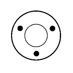 Solenoid for starter BOSCH 0001367034 / 0001367039 / 0001367059