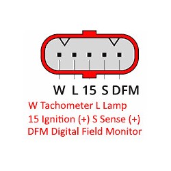 Alternador sustituye 0124655030 / 504144715 para IVECO
