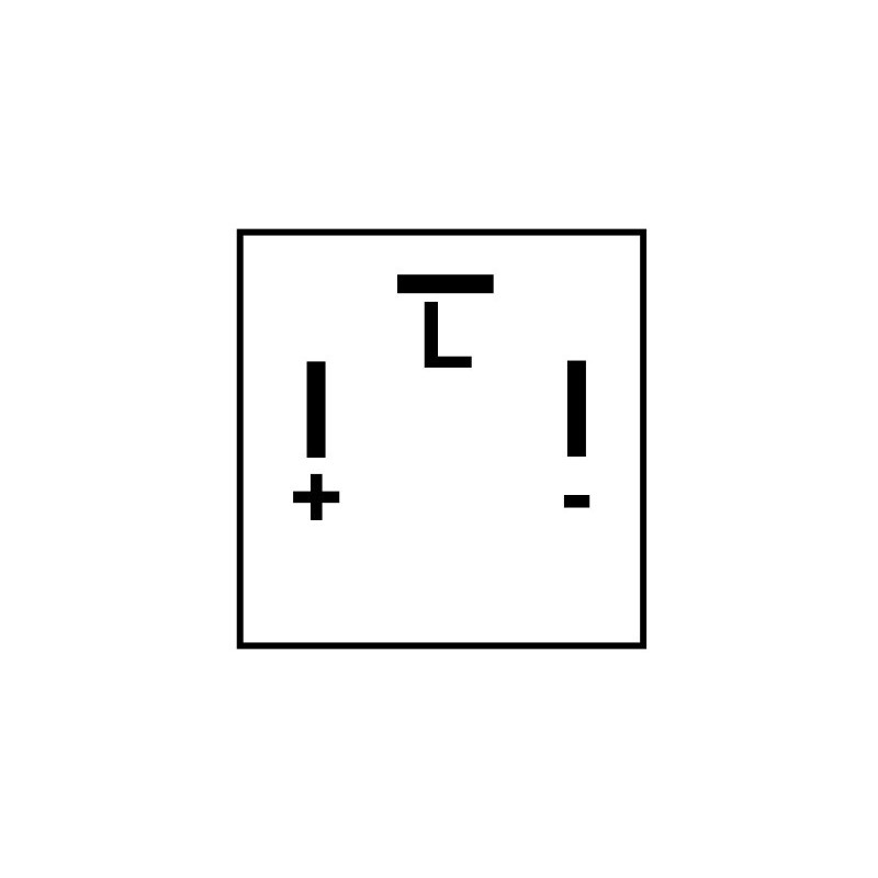 Centrale clignotante 12 V / 3t para  feux à LED