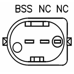 Regulador para alternador BOSCH 01220AA090 / 01220AA2B0