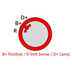 Lichtmaschine ersetzt 10459050 / 10459038 / 10459051 / 10459133 / 10459217